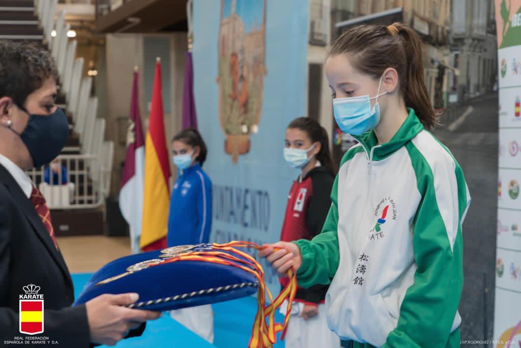 Gran actuación navarra en la 2ª fase de la Liga Masculina y Liga Iberdrola de Kárate Infantil